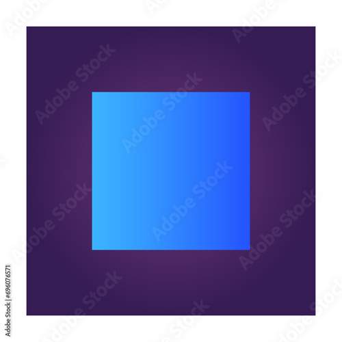 Square Futuristic Gradient Texture Colored Graphic Symbol Element Nostalgic Retro 90's Thenme Icon