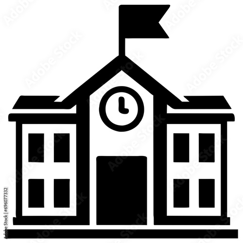 school building icon