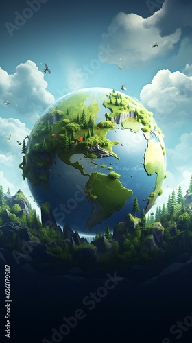 World environment day background