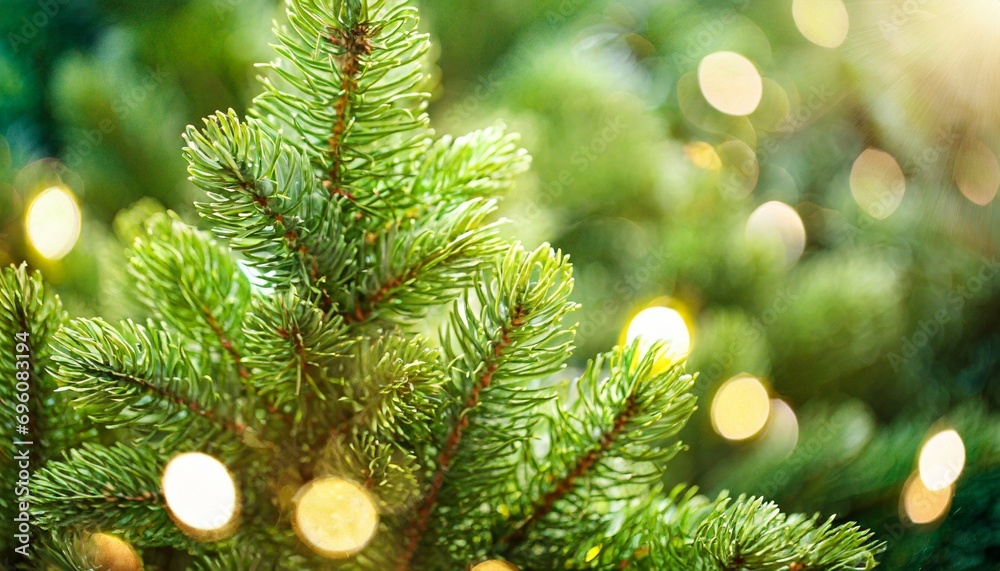 macro christmas tree background