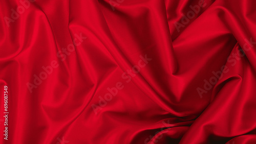 Valentines Day Background, Valentine luxury Red Silk Fabric