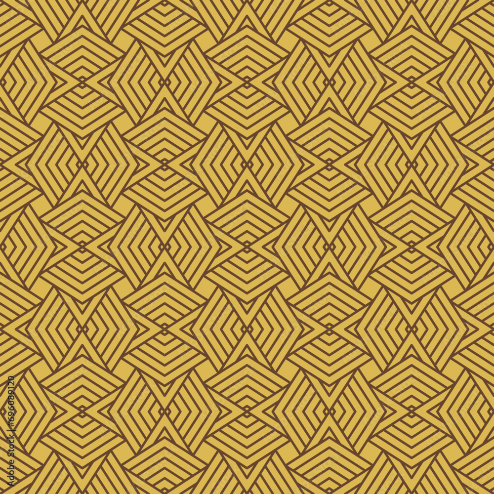 Retro geometric seamless pattern vector image Retro geometric seamless pattern vector image