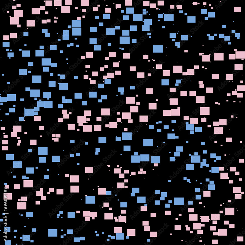 Pink and Blue Confetti Seamless Pattern Pink and Blue Confetti Seamless Pattern