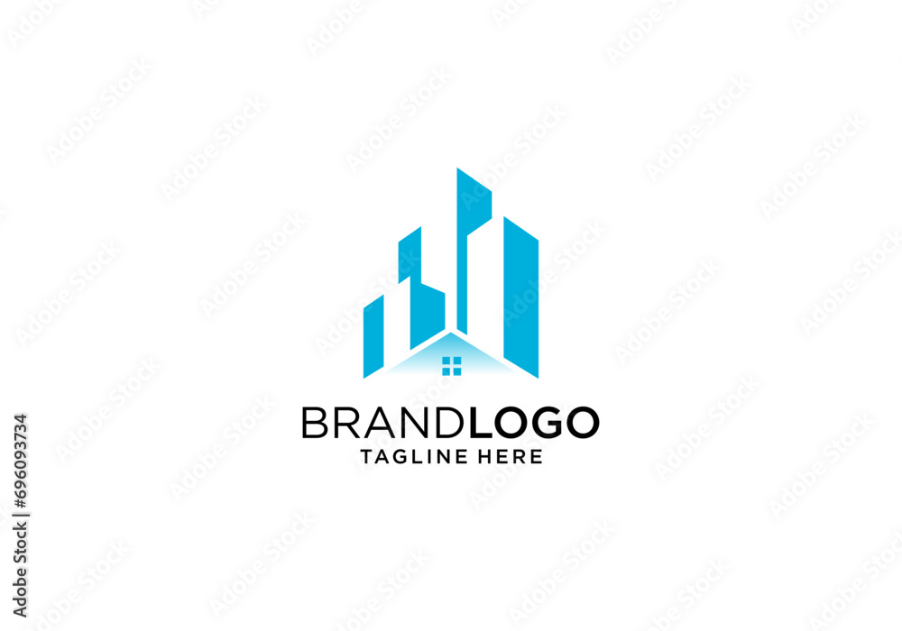 house roof logo design inspiration collection