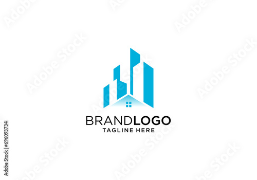 house roof logo design inspiration collection