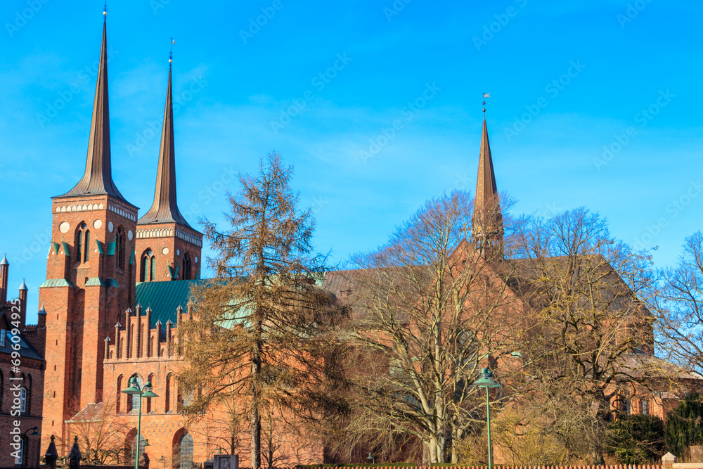 Roskilde Cathedral in Denmark. UNESCO World Heritage Site