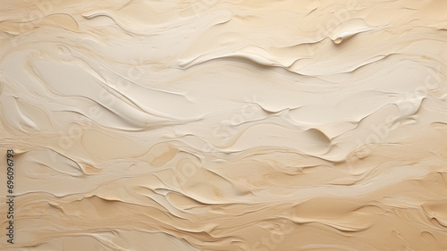 Beige Abstract Waves