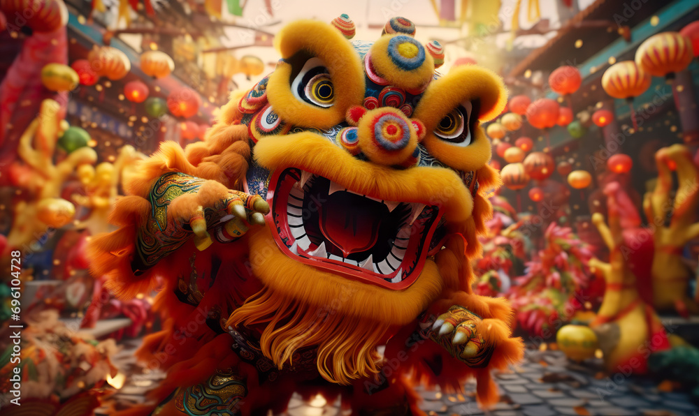 Chinese New Year Lion Dance