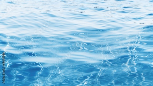 Calm blue water surface with subtle ripples and reflections
