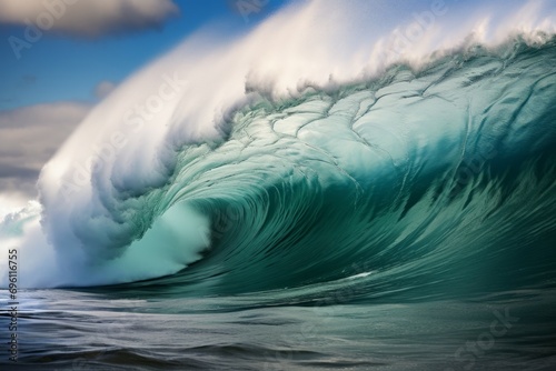 Waves in the ocean, background.  © Werckmeister