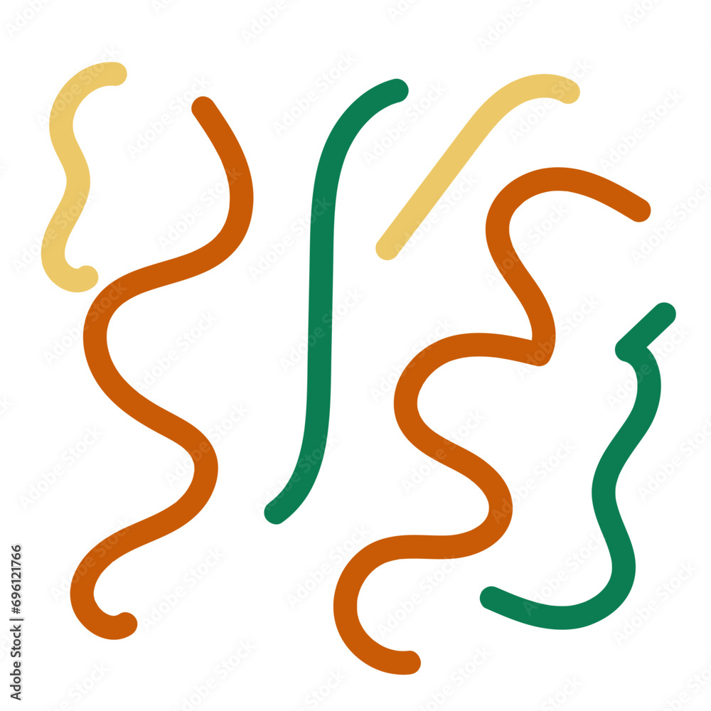 Retro squiggly scribble backdrop Retro squiggly scribble backdrop