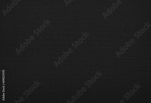 Dark anthracite gray black natural cotton linen textile texture background banner panorama