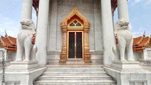 Wat Benchamabophit Dusitwanaram or marble temple, it is one of Bangkok's best-known temples and a major tourist attraction.
