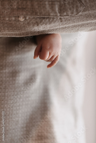 small child's hand