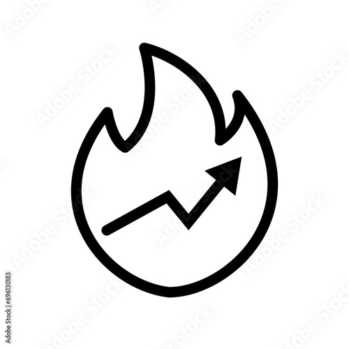 Trending topic icon
