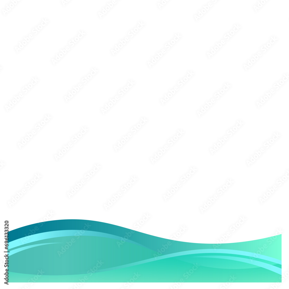 Gradient Wavy Footer Gradient Wavy Footer
