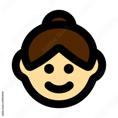 woman face