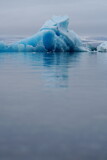 low angle of an iceberg 