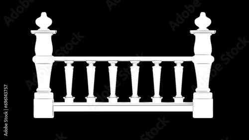2D balustrade