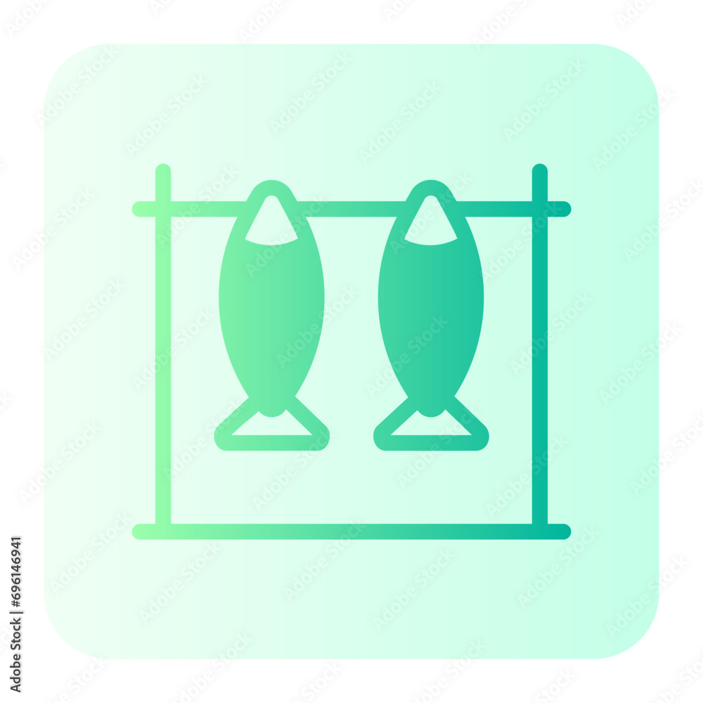 fish gradient icon