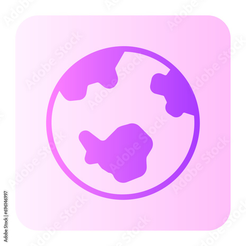 antarctica gradient icon