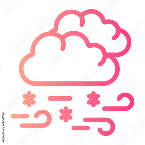 blizzard gradient icon