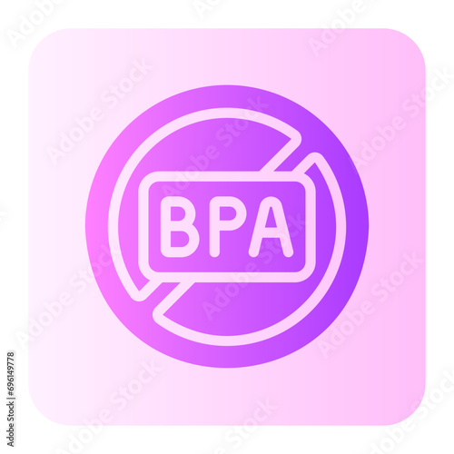 bpa free gradient icon