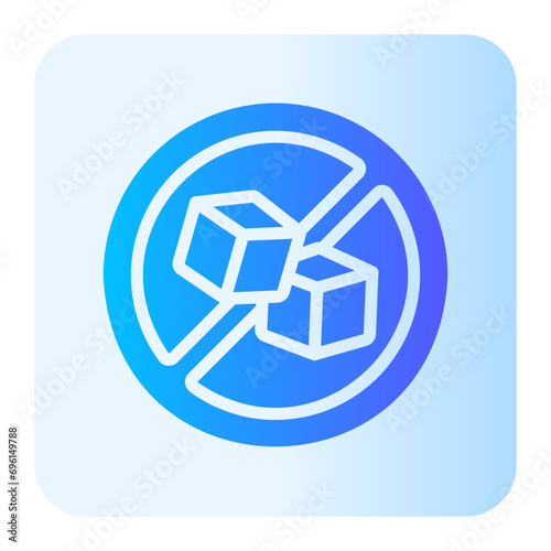 sugar free gradient icon