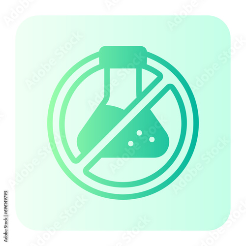 chemical free gradient icon