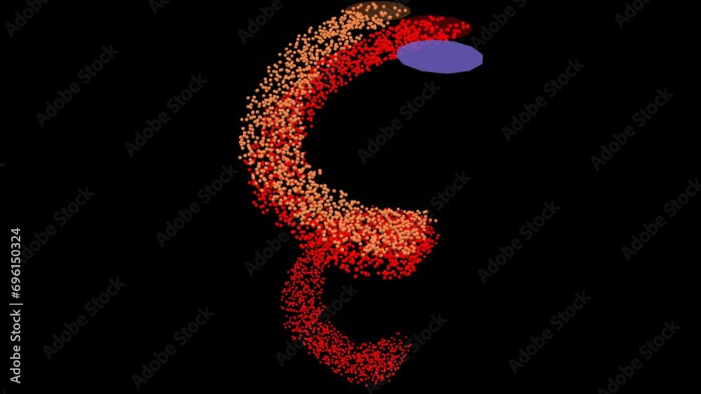 Particle simulation science - Turning rainbow Particle simulation science - Turning rainbow