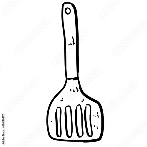 spatula kitchenware vector
