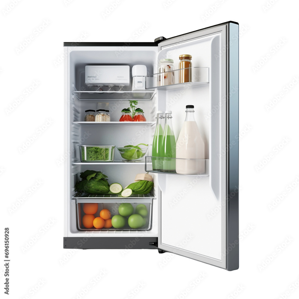 Fridge isolated on transparent background Fridge isolated on transparent background