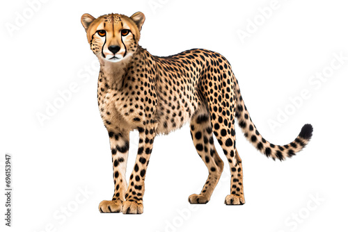 cheeta on isolated transparent background