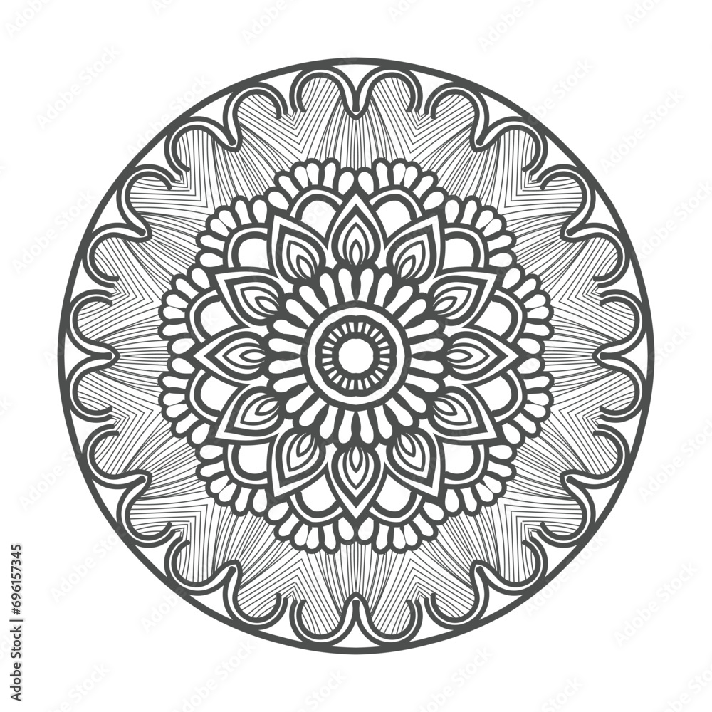 Vector luxury mandala template background and ornamental design for ...