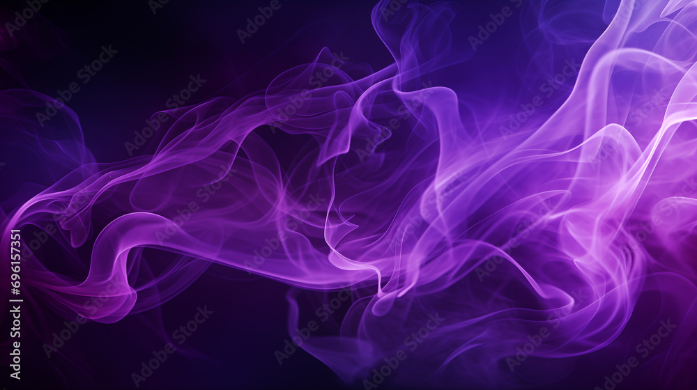 smoke wallpaper with a purple hue