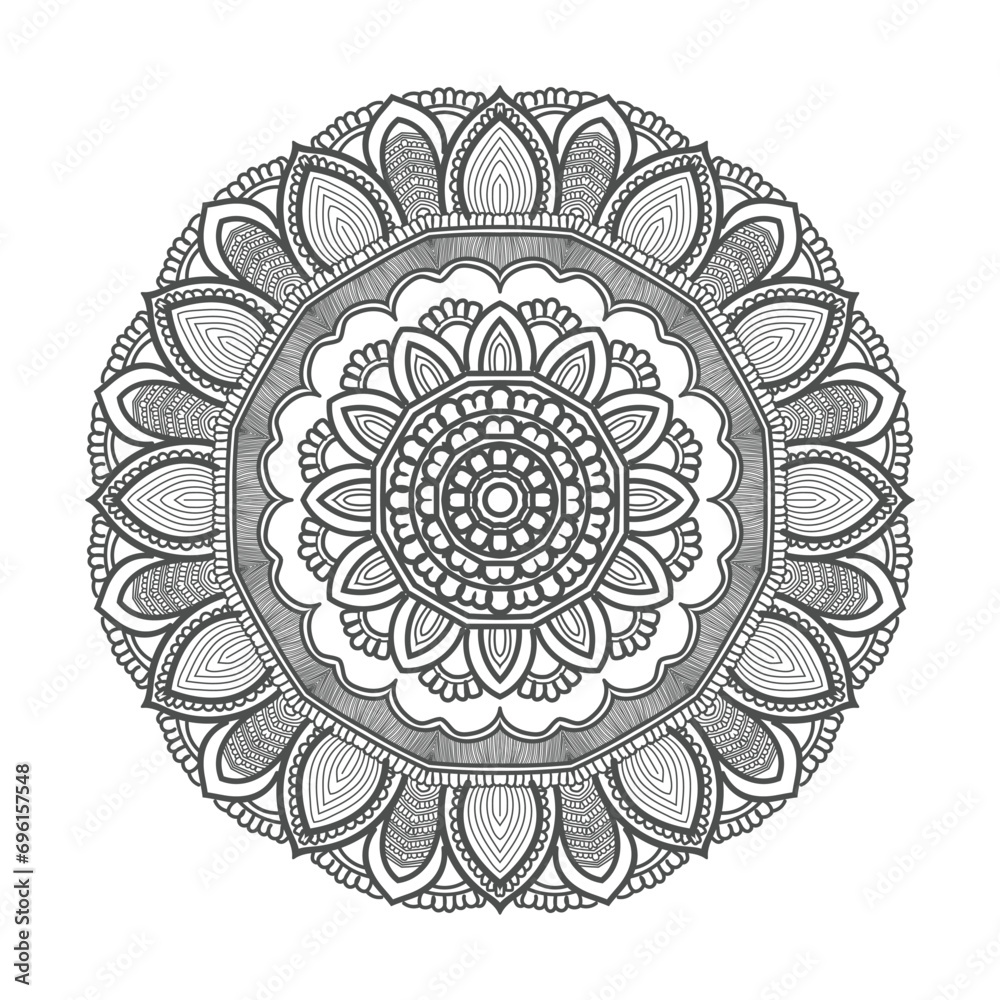 Vector luxury mandala template background and ornamental design for ...