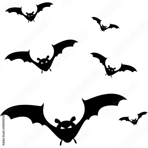 Bat Silhouette Vector