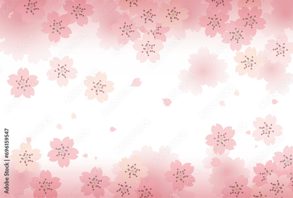 桜の背景素材 桜の背景素材