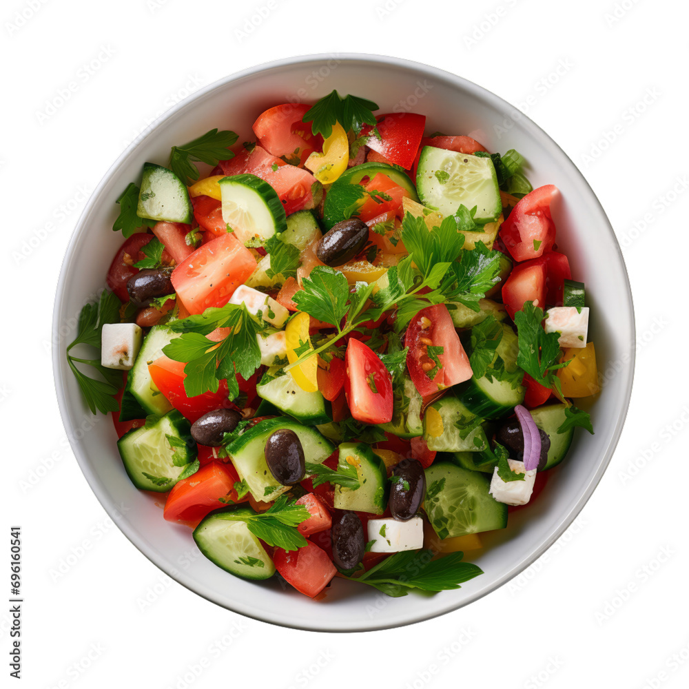 Fruit Salad Isolated On Transparent Background