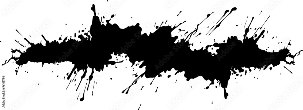 artistic texture of ink brush strokes, Isolated ink splashes and drops. Different handdrawn spray design, grunge splash artistic texture of ink brush strokes, Isolated ink splashes and drops. Different handdrawn spray design, grunge splash