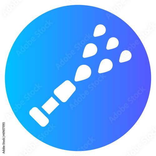 sprayer gradient icon