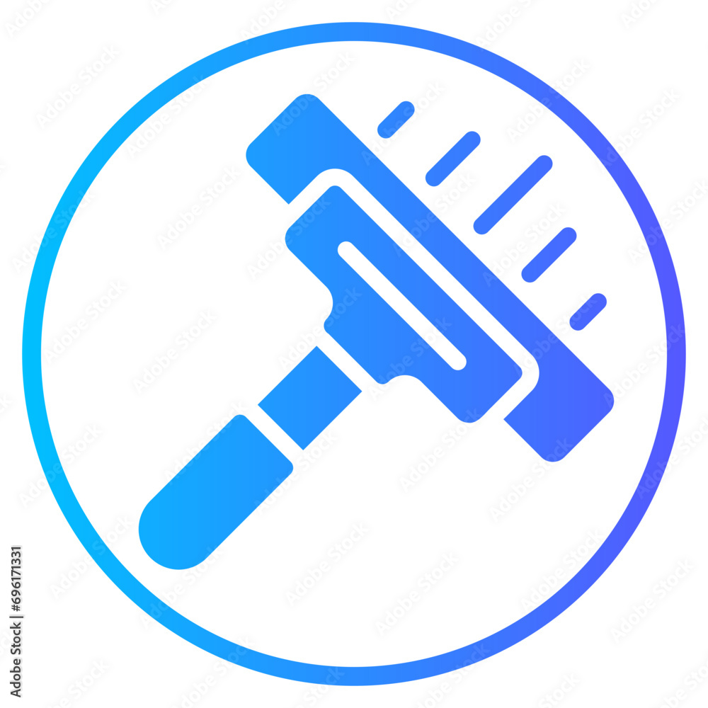 squeegee gradient icon squeegee gradient icon