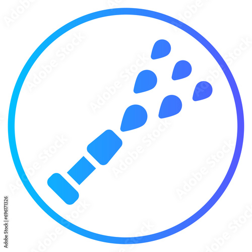 sprayer gradient icon