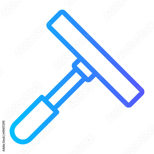 squeegee gradient icon