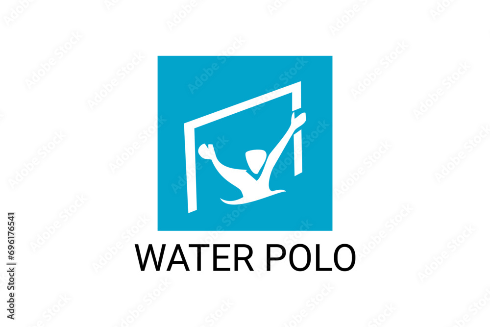 water polo vector line icon. playing water polo. sport pictogram illustration. water polo vector line icon. playing water polo. sport pictogram illustration.