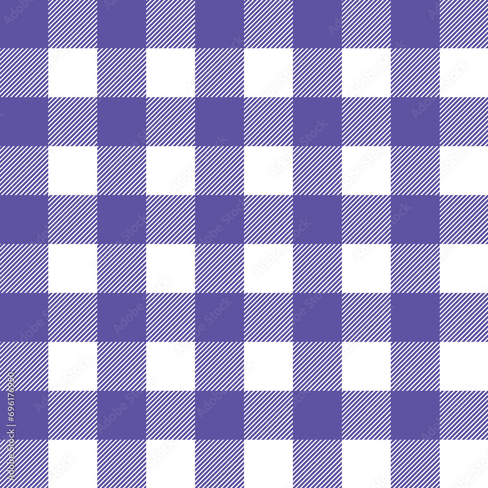 Seamless Gingham Checkered Patterns