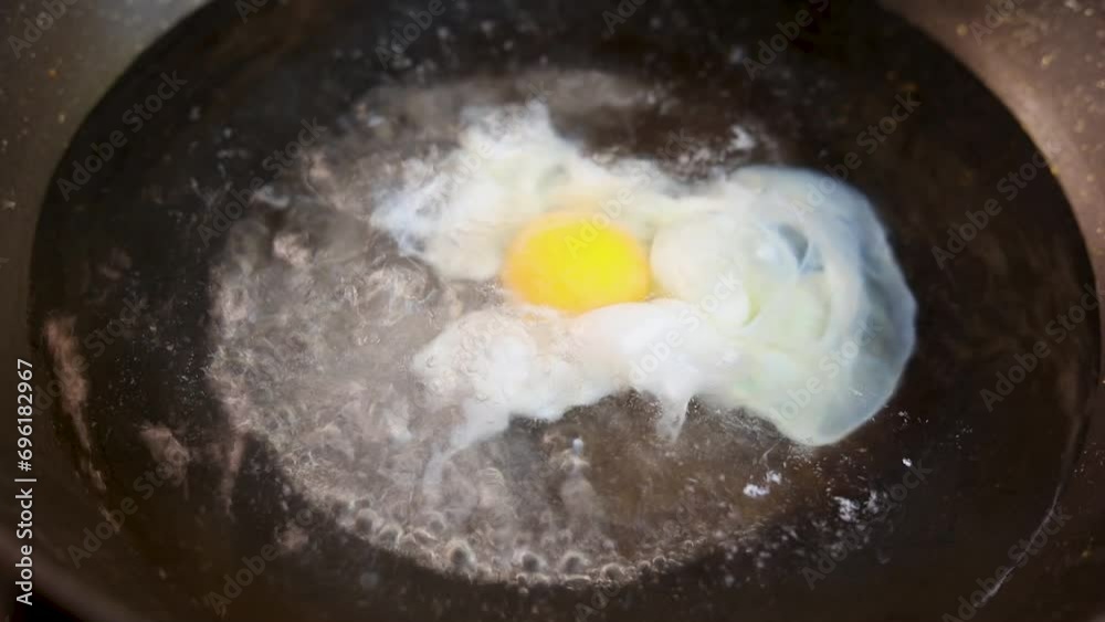 Fried eggs without oil Healthy egg breakfast. Cook eggs without oil.
Fried eggs without oil Healthy egg breakfast. Cook eggs without oil.