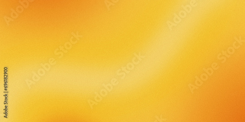 Abstract yellow gold gradient blurred background grainy noise texture backdrop poster banner