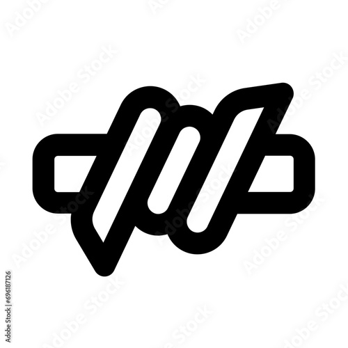Barbed Wire Line UI Icon