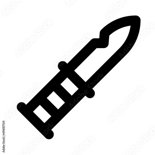 Knife Line UI Icon